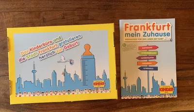 What we Received in our Post-Labor “Frankfurt Welcome Box” from the Hospital
